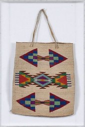 PLATEAU TWINED CORN HUSK BAG20