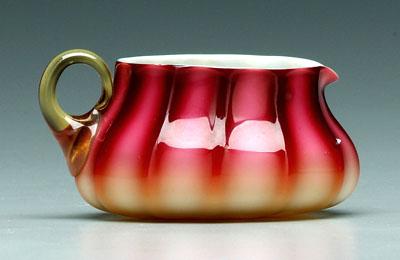 Plated amberina creamer, New