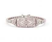 PLATINUM, 14K GOLD, AND DIAMON