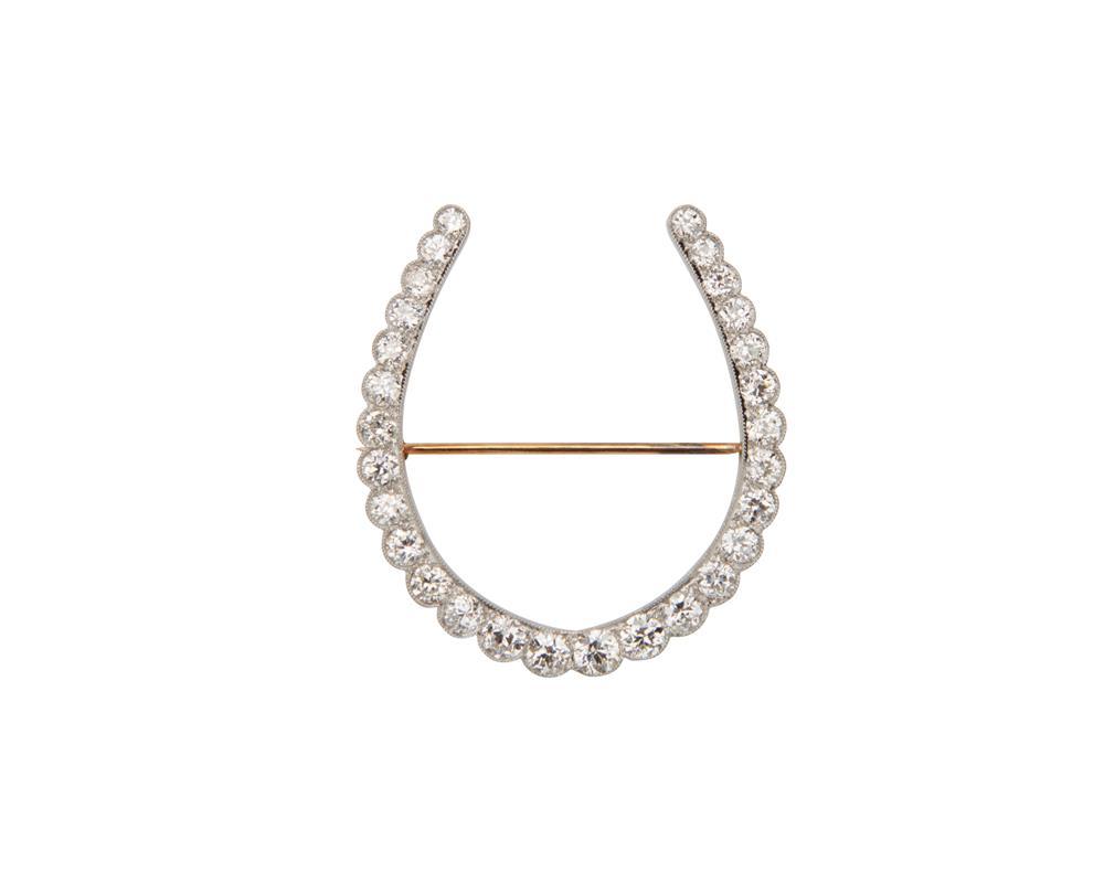 PLATINUM, 14K GOLD, AND DIAMOND