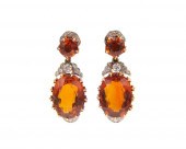 PLATINUM, 14K GOLD, CITRINE, A