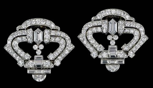 PLATINUM, 14KT. AND DIAMOND DRESS