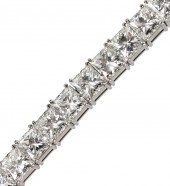 PLATINUM 17.60 CTW DIAMOND LIN