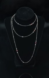PLATINUM & 18K PINK SAPPHIRE 5