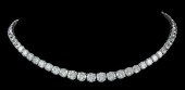 PLATINUM 31.75TCW. DIAMOND NEC