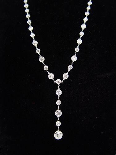 PLATINUM 4.85 CT DIAMOND Y