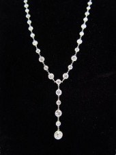 PLATINUM 4.85 CT DIAMOND Y NEC