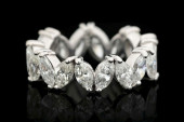 PLATINUM 6.5CT TW DIAMOND ETER