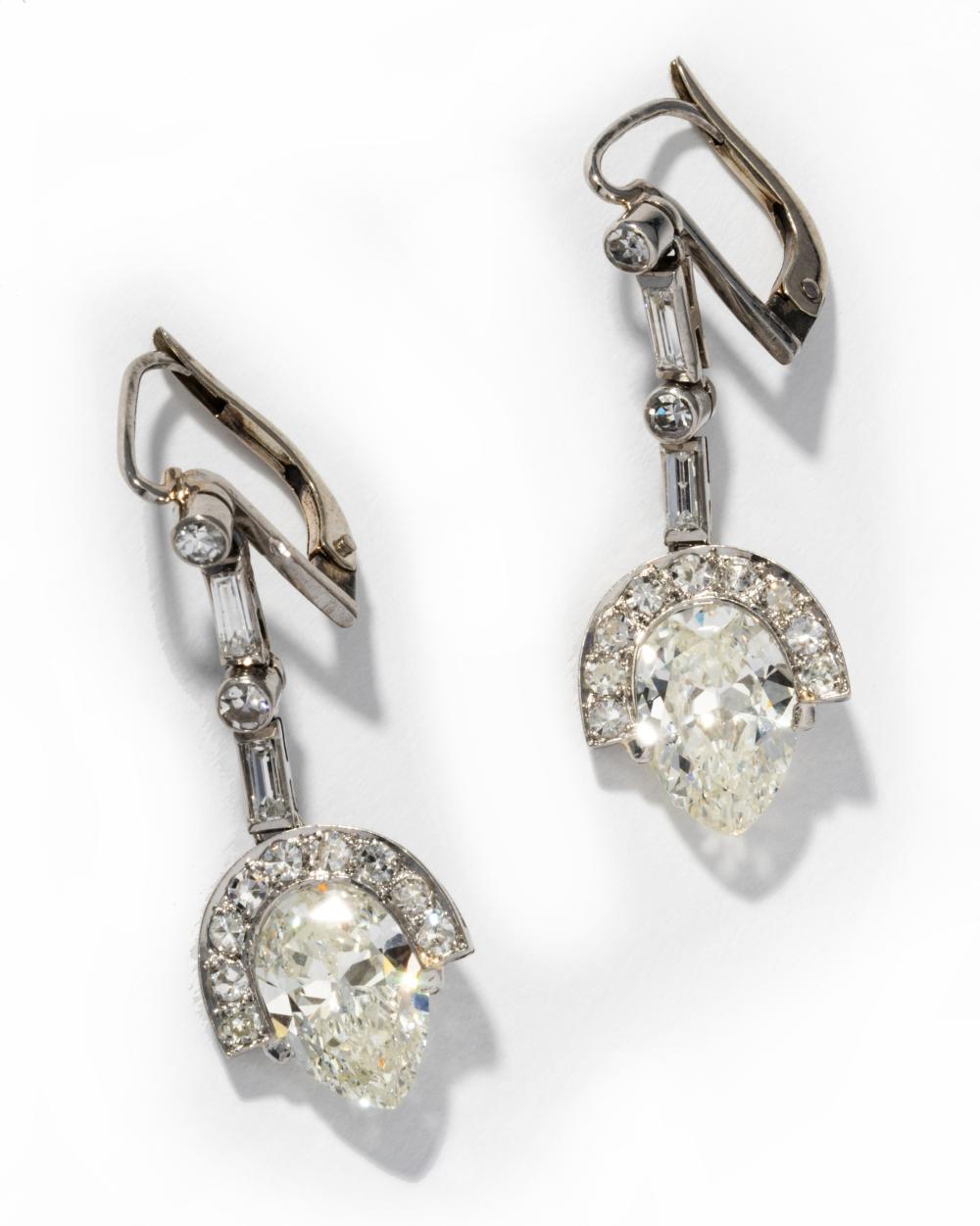 PLATINUM AND 14 KARAT WHITE GOLD