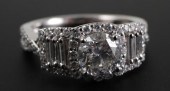 PLATINUM AND 1.89 CT DIAMOND U
