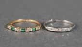 PLATINUM AND DIAMOND BAND AND