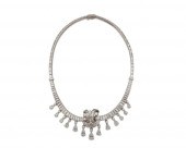PLATINUM AND DIAMOND NECKLACEP