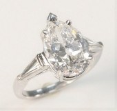 PLATINUM AND DIAMOND RING SET