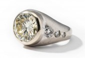 PLATINUM AND DIAMOND RINGPlati