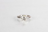 PLATINUM AND DIAMOND SOLITAIRE