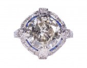 PLATINUM AND DIAMOND SOLITAIRE