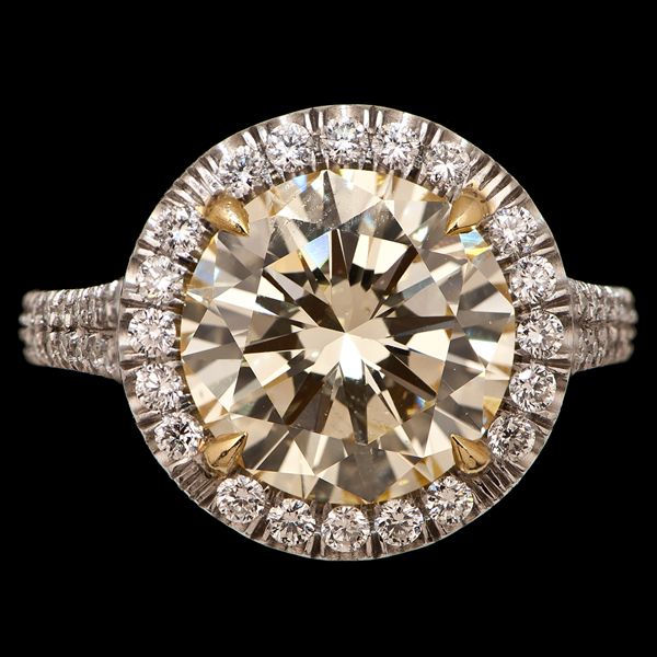 Platinum and Fancy Light Yellow