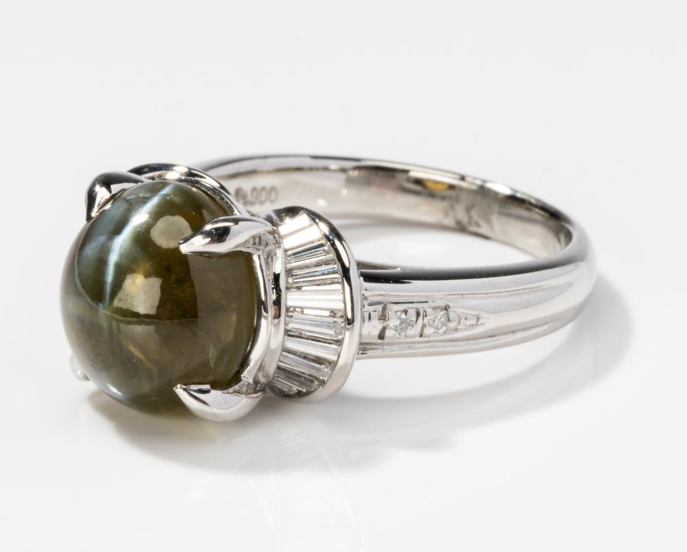 PLATINUM, DIAMOND AND CAT’S EYE