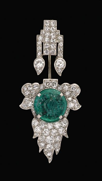 Platinum diamond and emerald