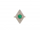 PLATINUM, DIAMOND, AND GEMSET