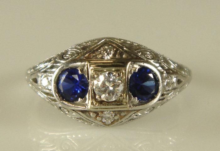 Platinum diamond and sapphire 3