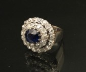 PLATINUM DIAMOND AND SAPPHIRE