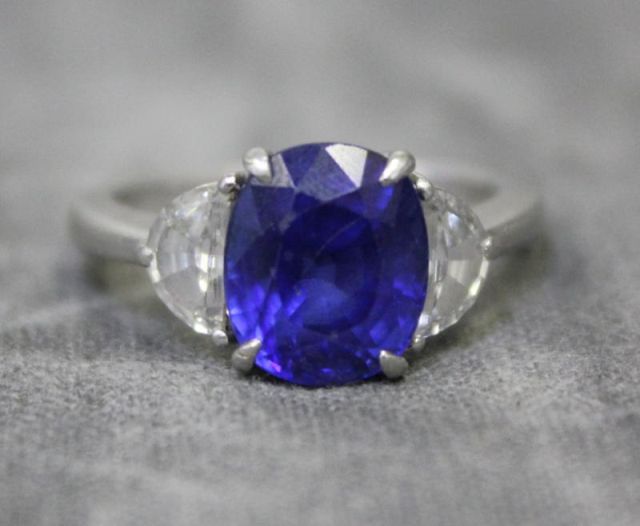 Platinum Diamond and Topaz