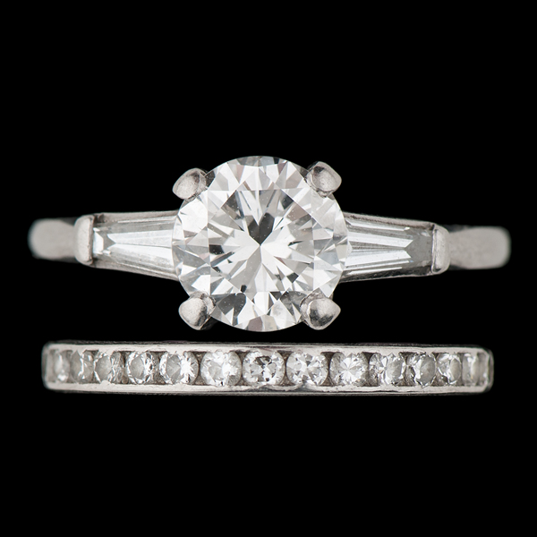 Platinum Diamond Engagement Ring