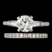 Platinum Diamond Engagement Ri