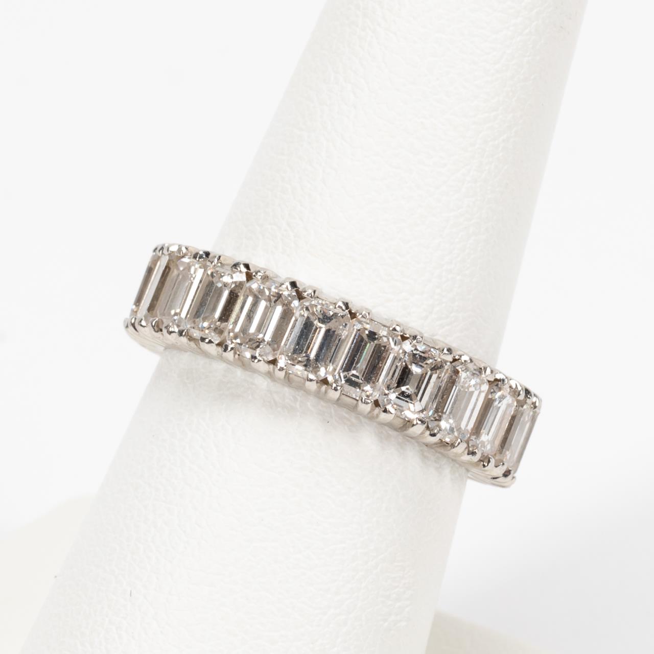 PLATINUM & DIAMOND ETERNITY BAND