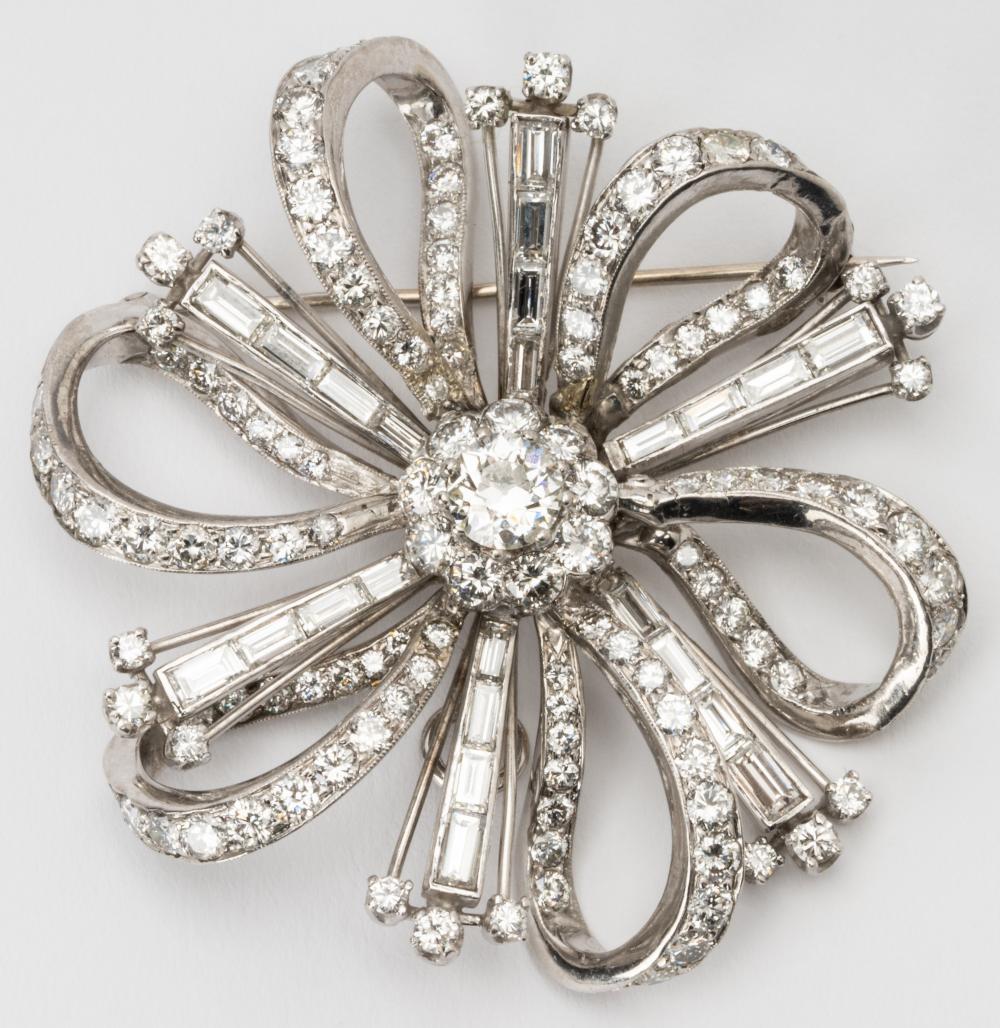 PLATINUM DIAMOND FLOWER