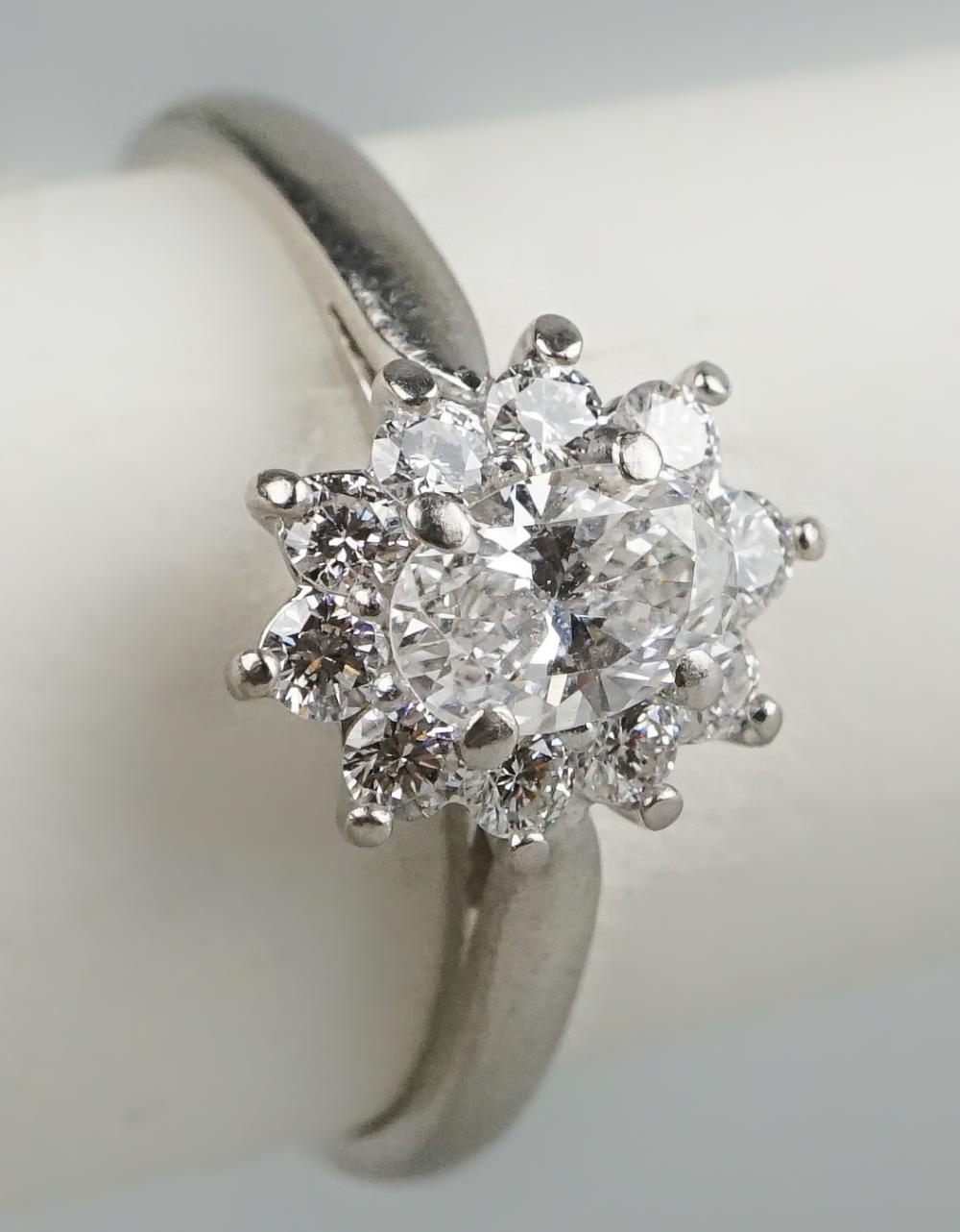 PLATINUM DIAMOND HALO