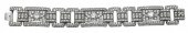 PLATINUM DIAMOND LINK BRACELET