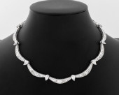 PLATINUM DIAMOND NECKLACE<br>P