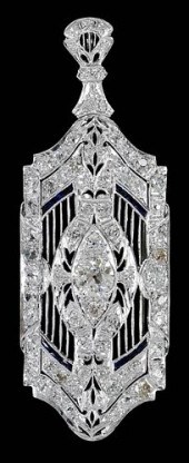 PLATINUM DIAMOND PENDANTArt De