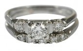 PLATINUM DIAMOND RING SETengag