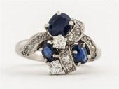 PLATINUM DIAMOND & SAPPHIRE CL