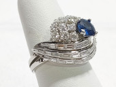 PLATINUM DIAMOND & SAPPHIRE CL