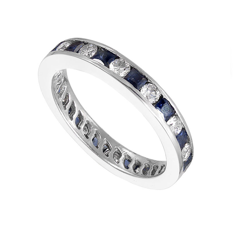 PLATINUM DIAMOND & SAPPHIRE