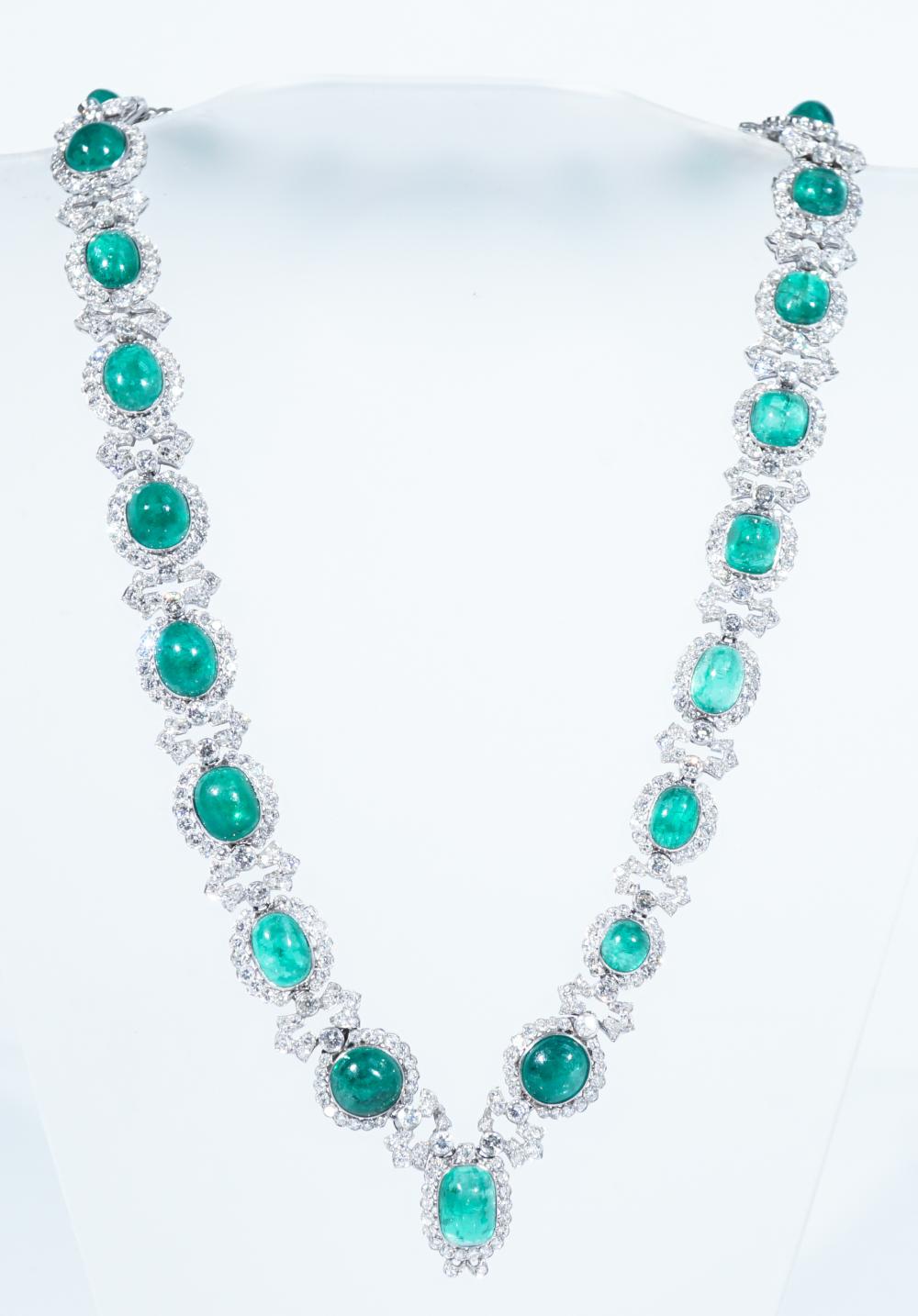 PLATINUM, EMERALD AND DIAMOND