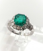 PLATINUM, EMERALD AND DIAMOND