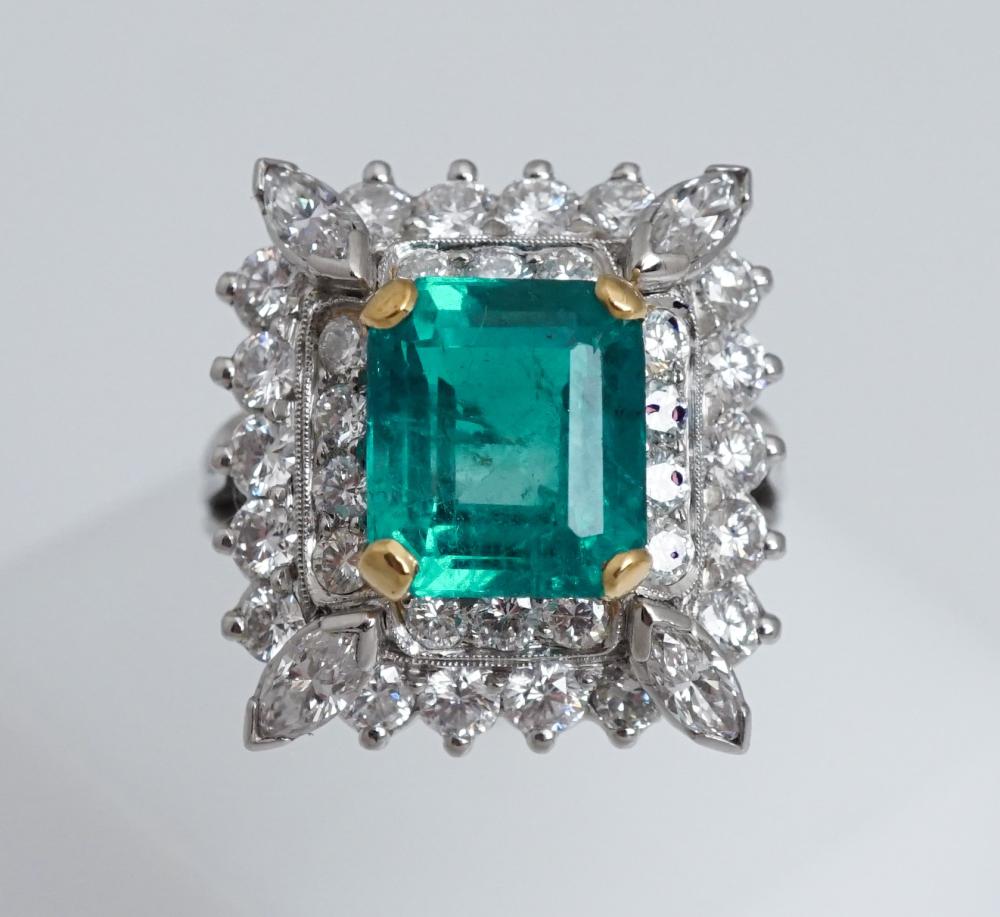 PLATINUM, EMERALD AND DIAMOND