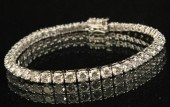 PLATINUM FLEXIBLE DIAMOND BRAC