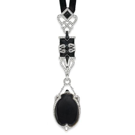 Platinum, Gold, Black Enamel,