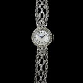 Platinum Hamilton Diamond Watc