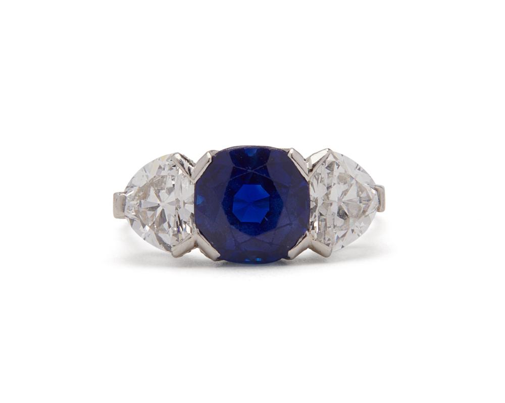 PLATINUM, KASHMIR SAPPHIRE, AND