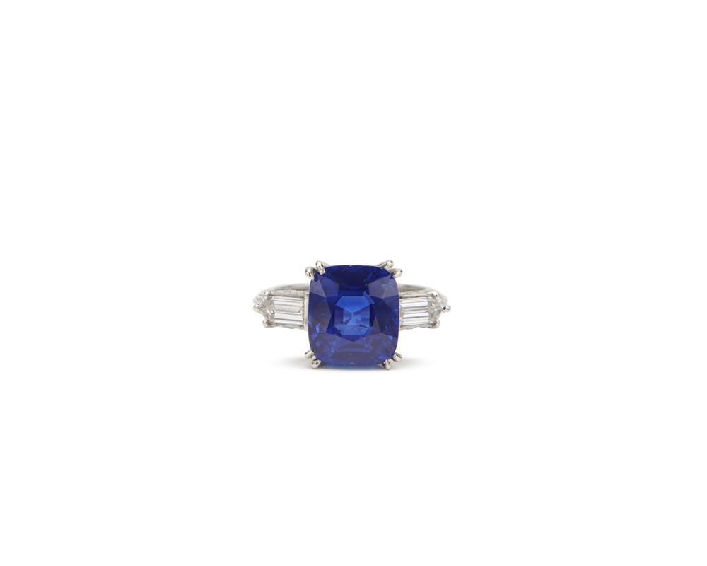 PLATINUM, KASHMIR SAPPHIRE, AND