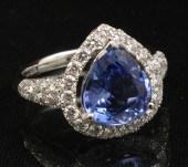 PLATINUM LADIES BLUE SAPPHIRE