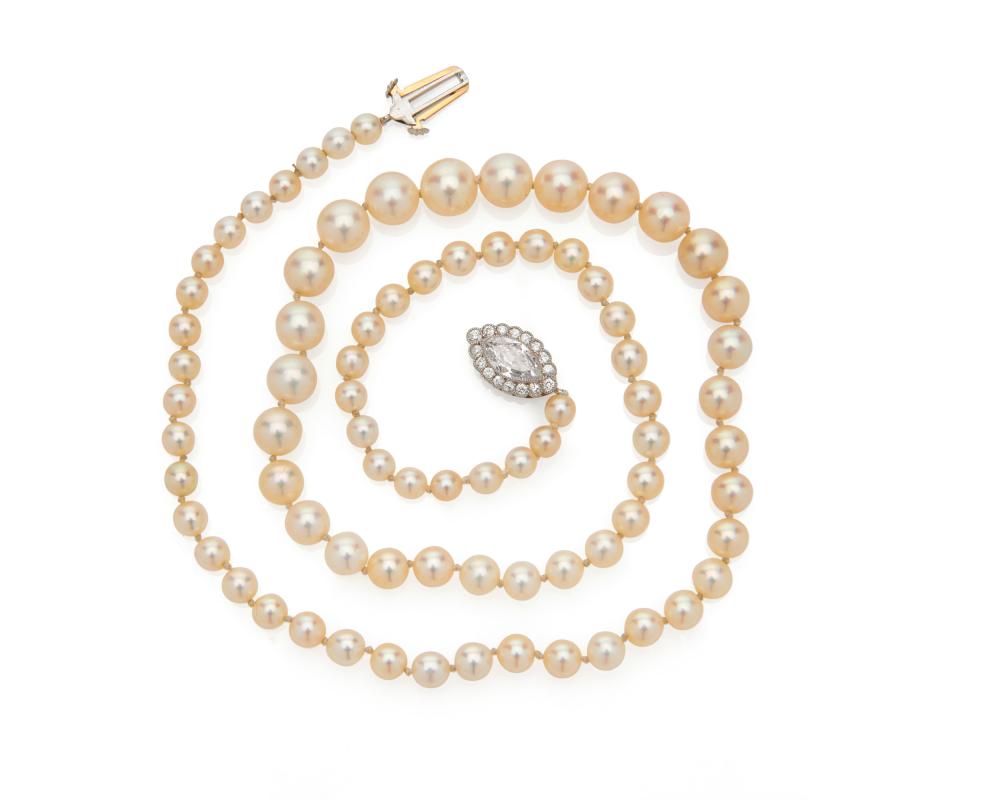 PLATINUM, NATURAL PEARL, AND