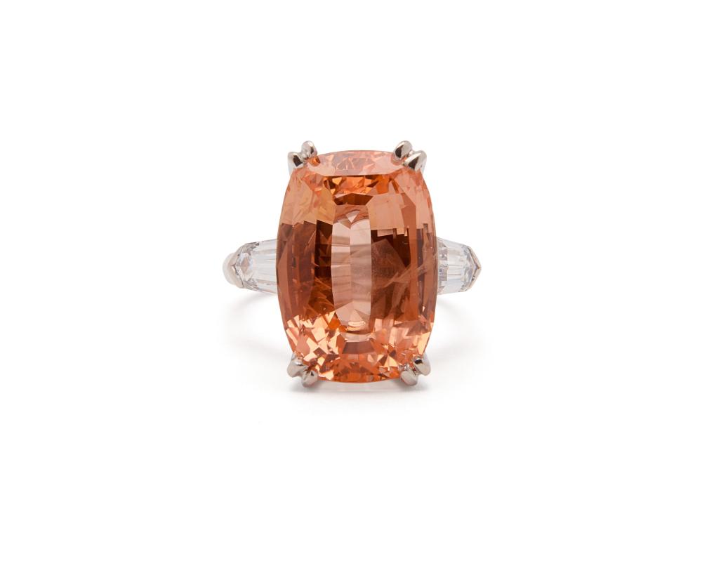 PLATINUM, ORANGE SAPPHIRE, AND